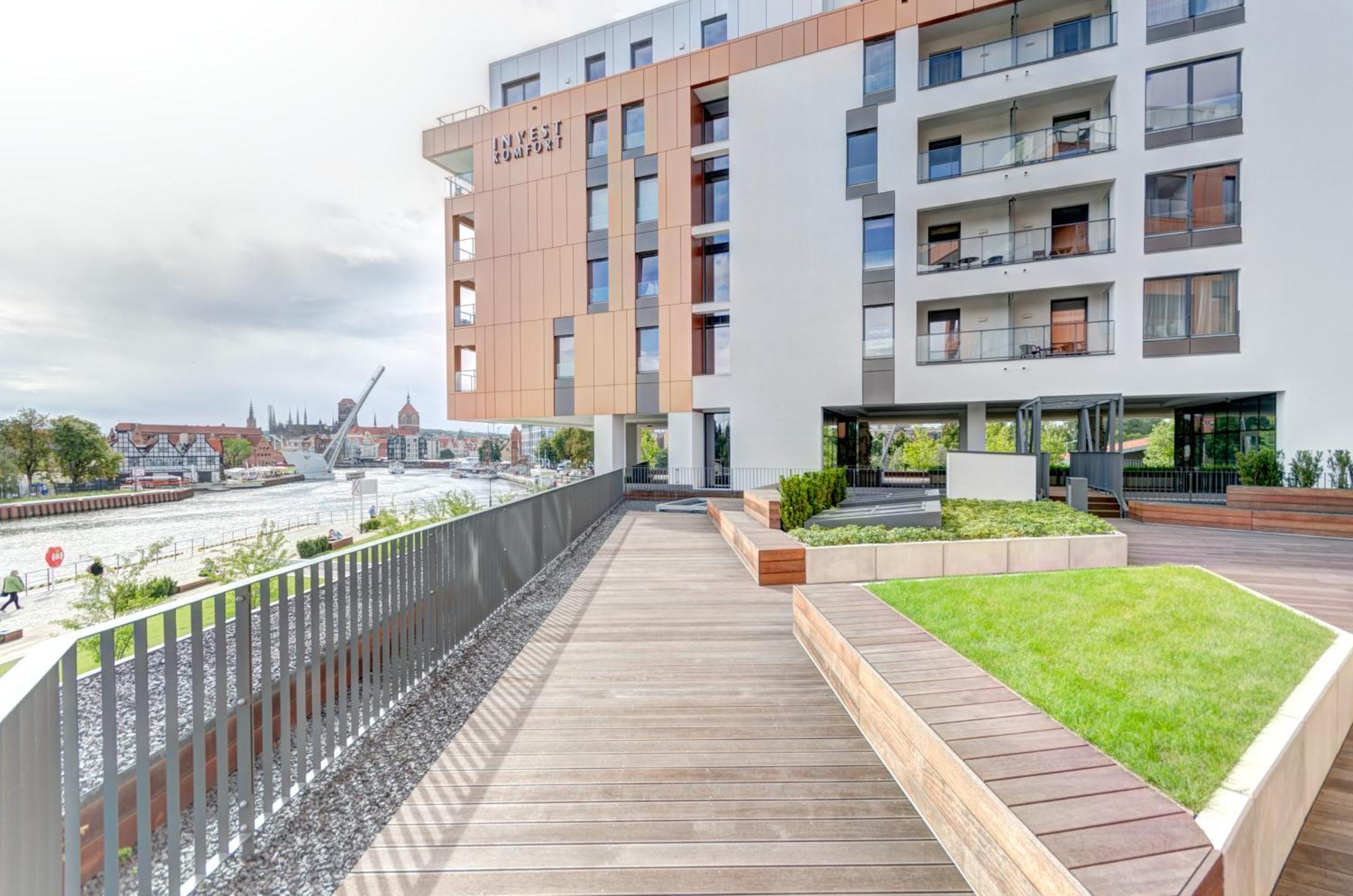 Brabank Riverside - Sauna, Business & Gym By Downtown Apartments Gdańsk Eksteriør billede