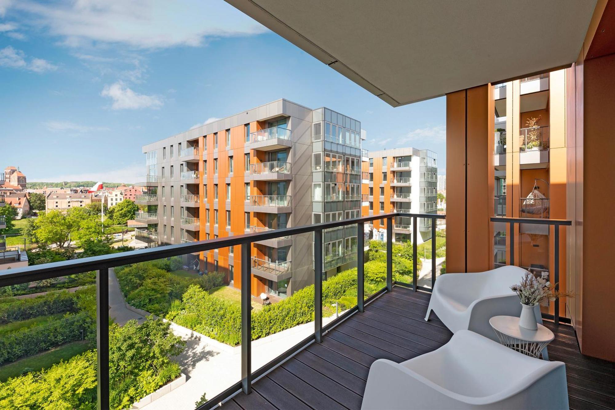 Brabank Riverside - Sauna, Business & Gym By Downtown Apartments Gdańsk Eksteriør billede
