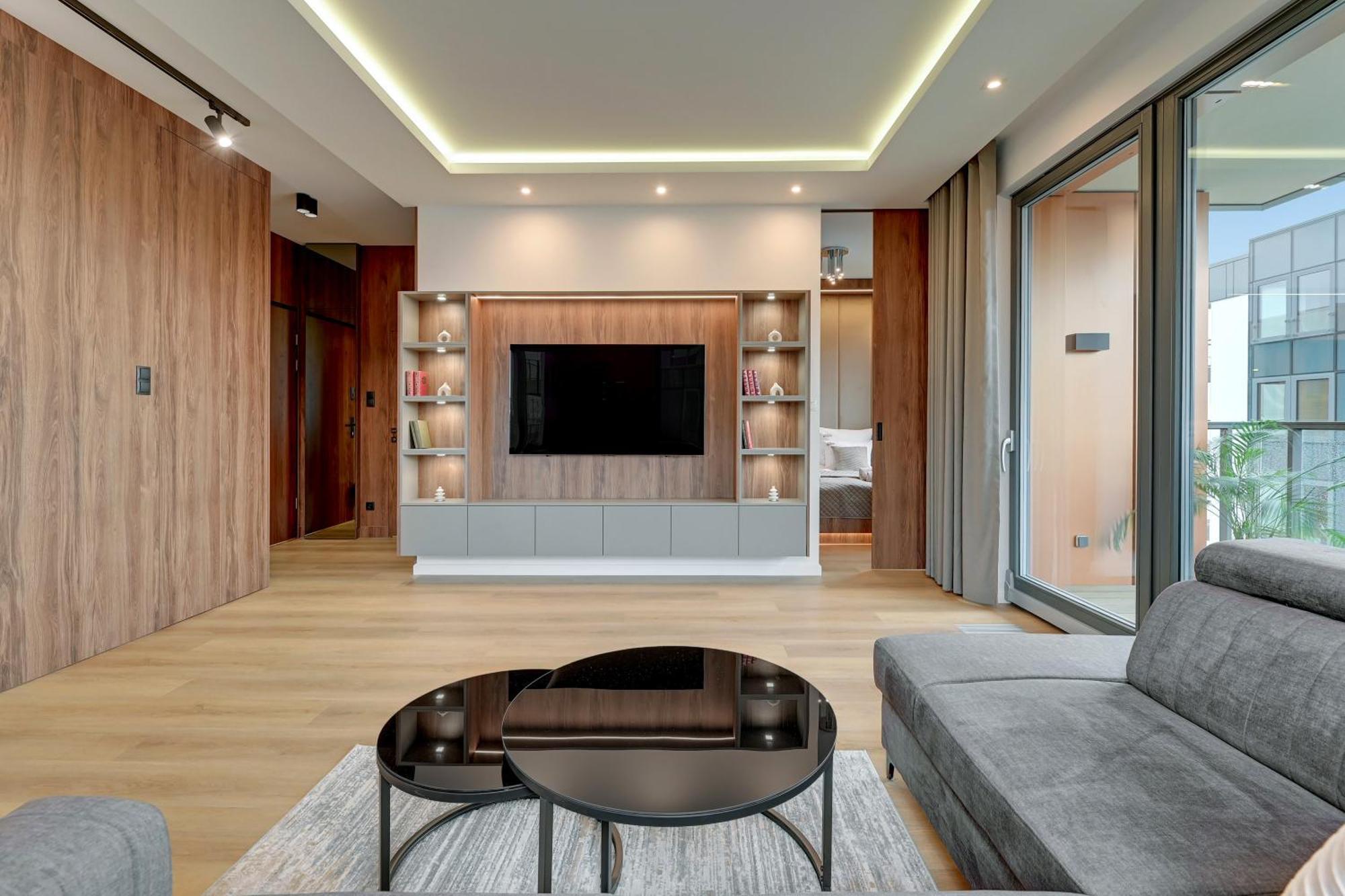 Brabank Riverside - Sauna, Business & Gym By Downtown Apartments Gdańsk Værelse billede