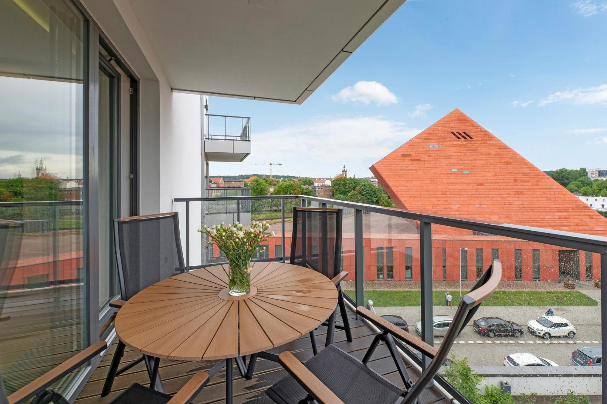 Brabank Riverside - Sauna, Business & Gym By Downtown Apartments Gdańsk Værelse billede