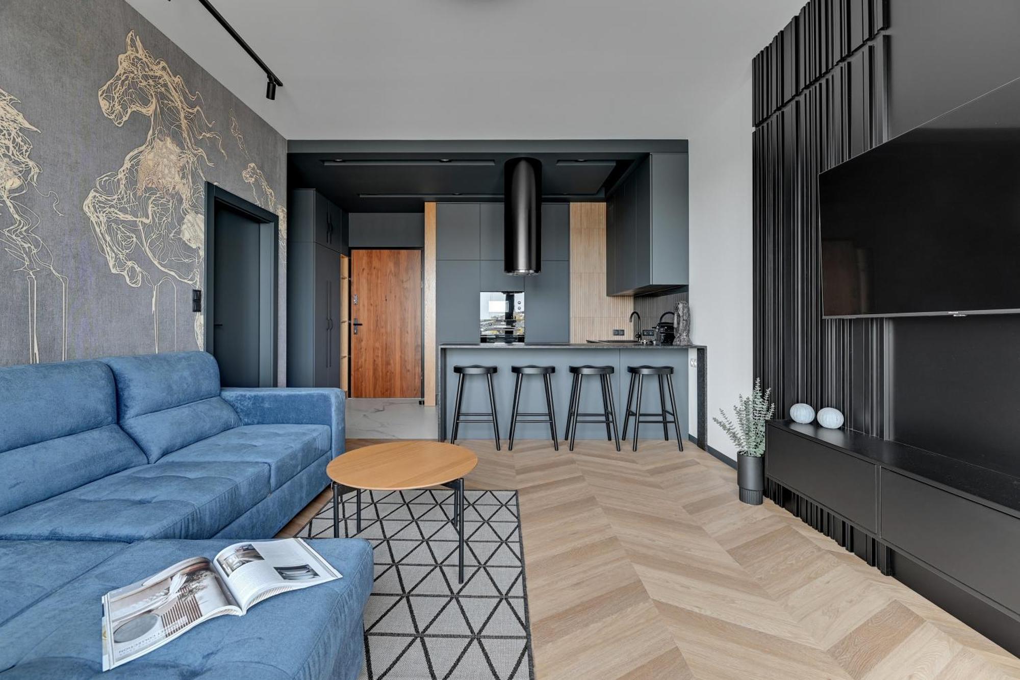 Brabank Riverside - Sauna, Business & Gym By Downtown Apartments Gdańsk Værelse billede