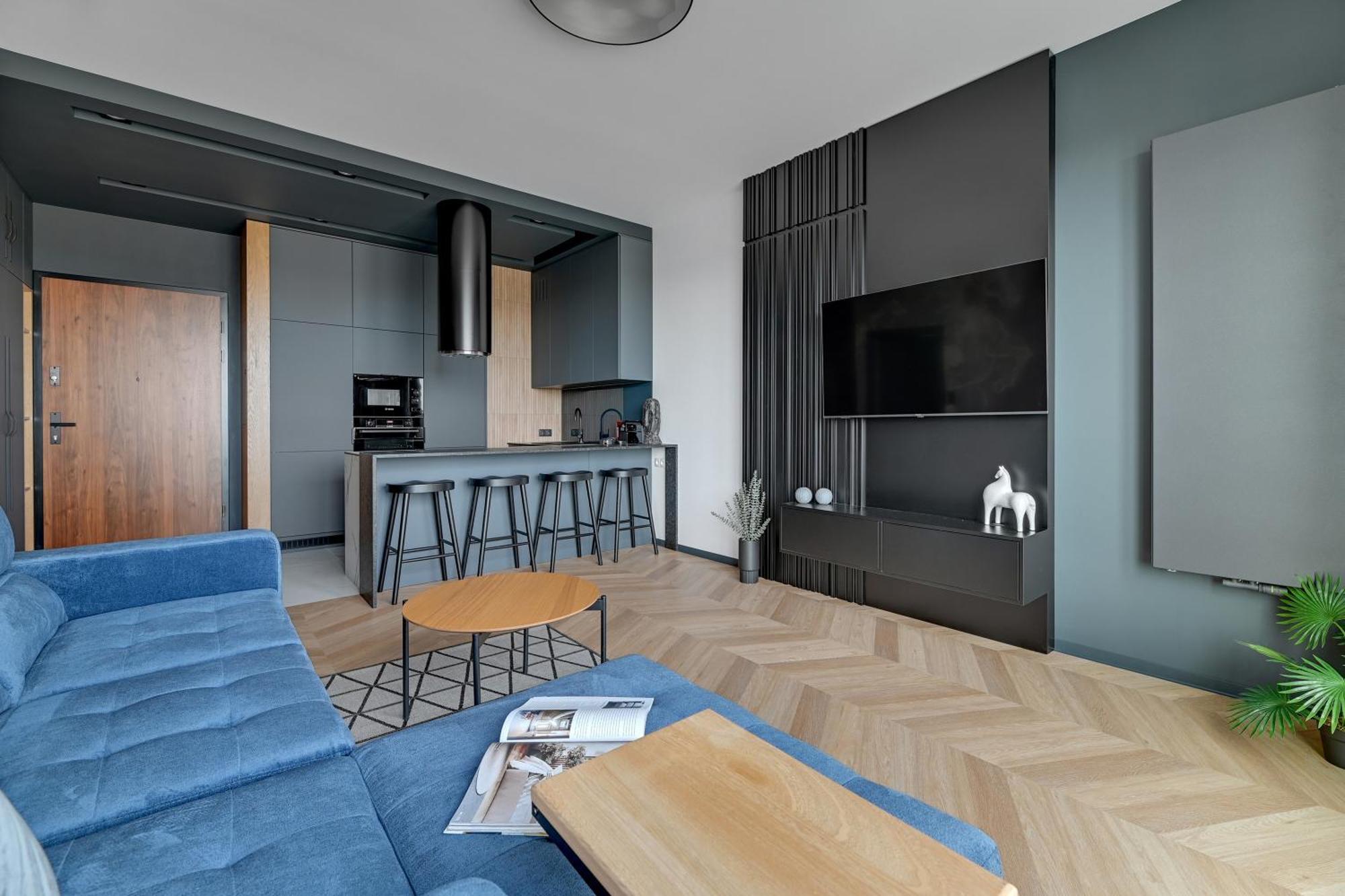 Brabank Riverside - Sauna, Business & Gym By Downtown Apartments Gdańsk Værelse billede